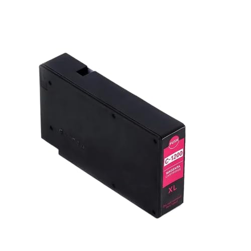 KRLAZdN Kompatibel mit der Tintenpatrone PGI-1200 PGI1200 PGI1200XL MAXIFY MB2020 MB2320 MB2120 MB2720 Tintenstrahldrucker(1pcs- Magenta) von KRLAZdN
