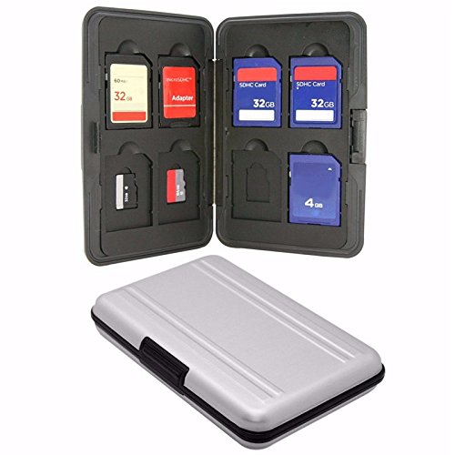 KRS - SD1 Aluminium Speicherkarten Schutzbox Micro SD SDHC Tasche Case Box Etui Hülle von KRS