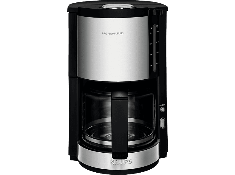 KRUPS KM321 ProAroma Plus Kaffeemaschine Schwarz/Edelstahl KRUPS KM321 ProAroma Plus Kaffeemaschine Schwarz/Edelstahl von KRUPS