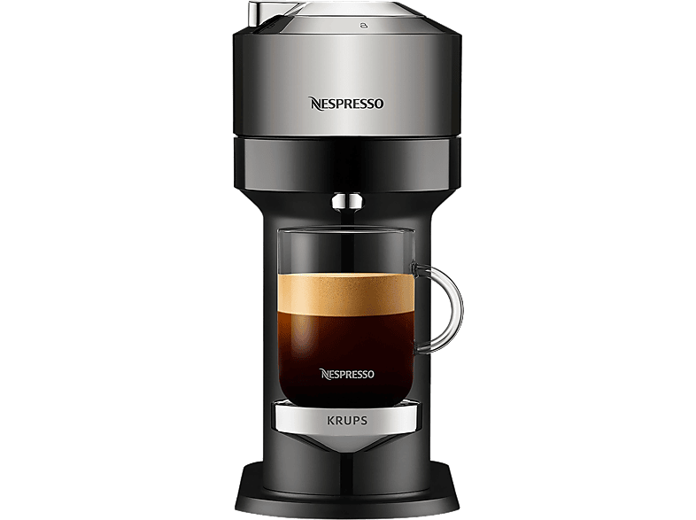 KRUPS XN910C Nespresso Vertuo Next Kapselmaschine Dark Chrome von KRUPS