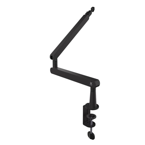 KRUX Arm 400, PC-Mikrofonarm, Beleuchtungsarm, stabile Metallkonstruktion, Eingebauter Kanal für Kabel, 3/8″ - 5/8", einfache Montage, Erstklassige Qualität | KRXH006 von KRUX