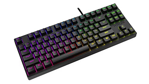 KRUX Atax PRO RGB Gateron Blue TKL, Mechanical Keyboard, 87 Keys, KRX0079 von KRUX