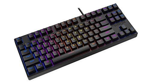 KRUX Atax Pro RGB Outemu Red KRX0040 Wired Gaming Keyboard, Schwarz von KRUX