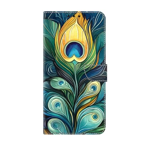 für Motorola Moto G32 Hülle, Handyhülle für Motorola Moto G32 Flip Case PU Lederhülle Schutzhülle Magnetverschluss Ledertasche mit Stander Function Brieftasche Tasche,Cuiyu. von KRjcsfhy