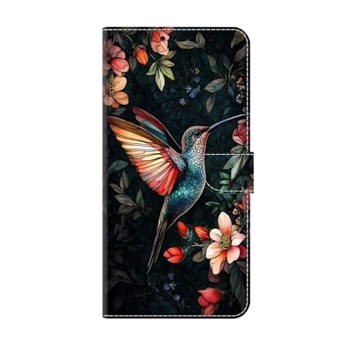 für iPhone 14 Plus Hülle, Handyhülle für iPhone 14 Plus Flip Case PU Lederhülle Schutzhülle Magnetverschluss Ledertasche mit Stander Function Brieftasche Tasche,Lerche von KRjcsfhy