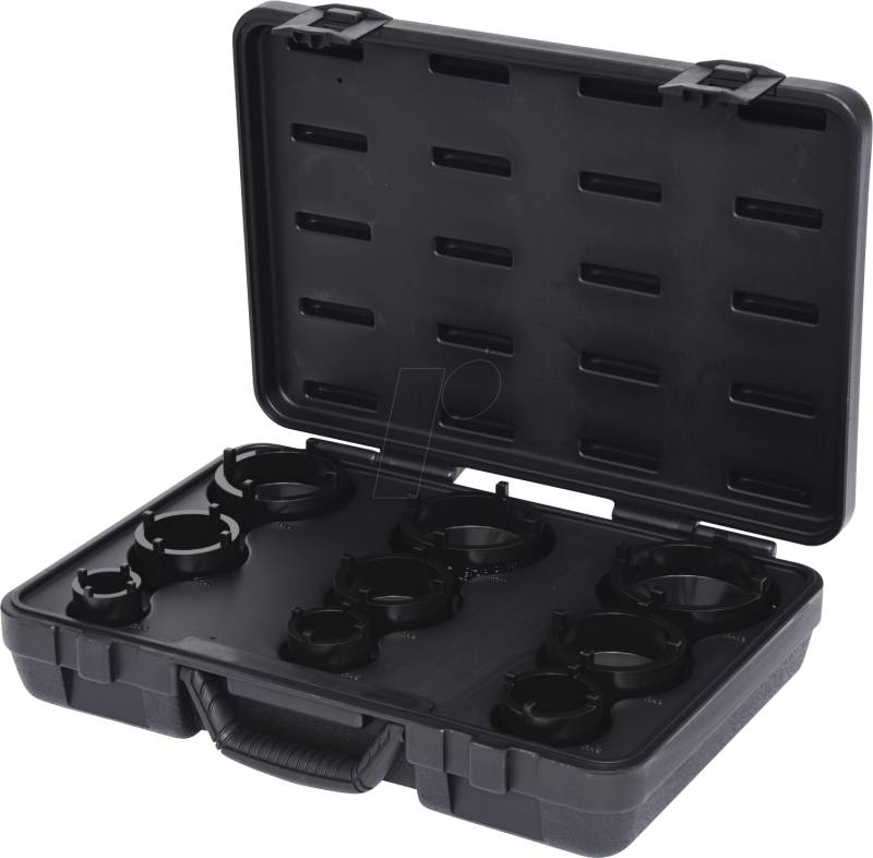 KS 450.5000 - Nutmuttern-Schlüssel-Satz, Zapfen aussen liegend, 9-teilig von KS TOOLS GMBH
