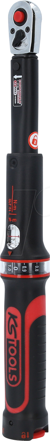 KS 516.1512 - 1/4'' ERGOTORQUE®precision Ratschen-Drehmomentschlüssel, 5-25Nm von KS TOOLS GMBH