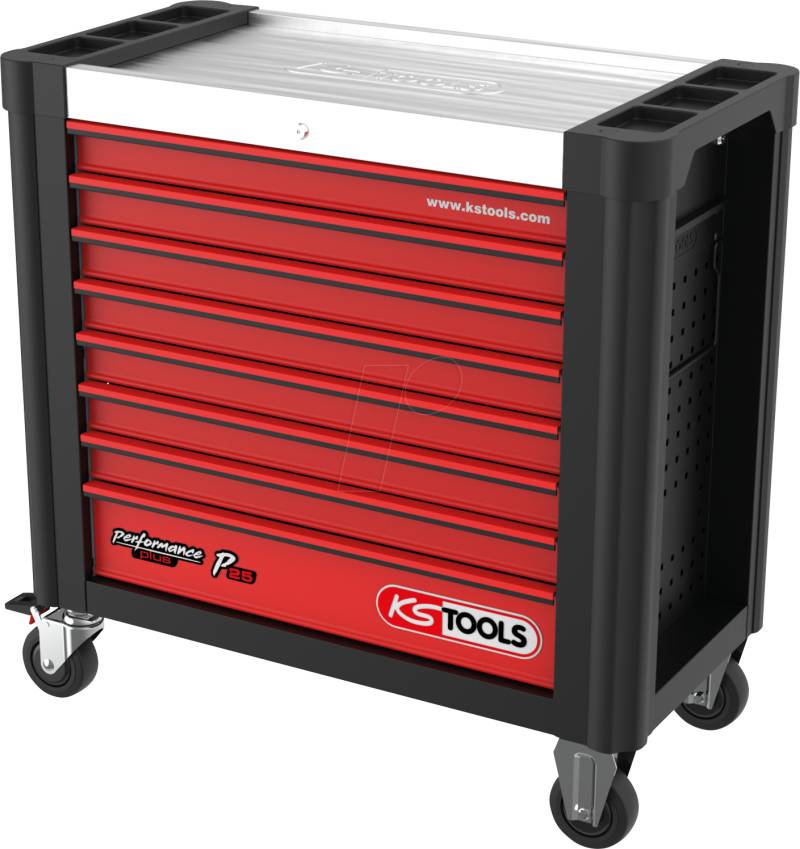 KS 873.3008 - Werkstattwagen PERFORMANCEplus P25 mit 8 Schubladen, leer von KS TOOLS GMBH