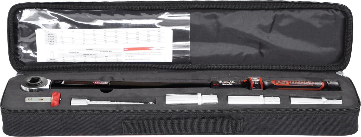 KS TOOLS 1/2ERGOTORQUEbasic Drehmomentschlüssel-Satz, 20-200Nm, 6-tlg. (516.1905) von KS TOOLS