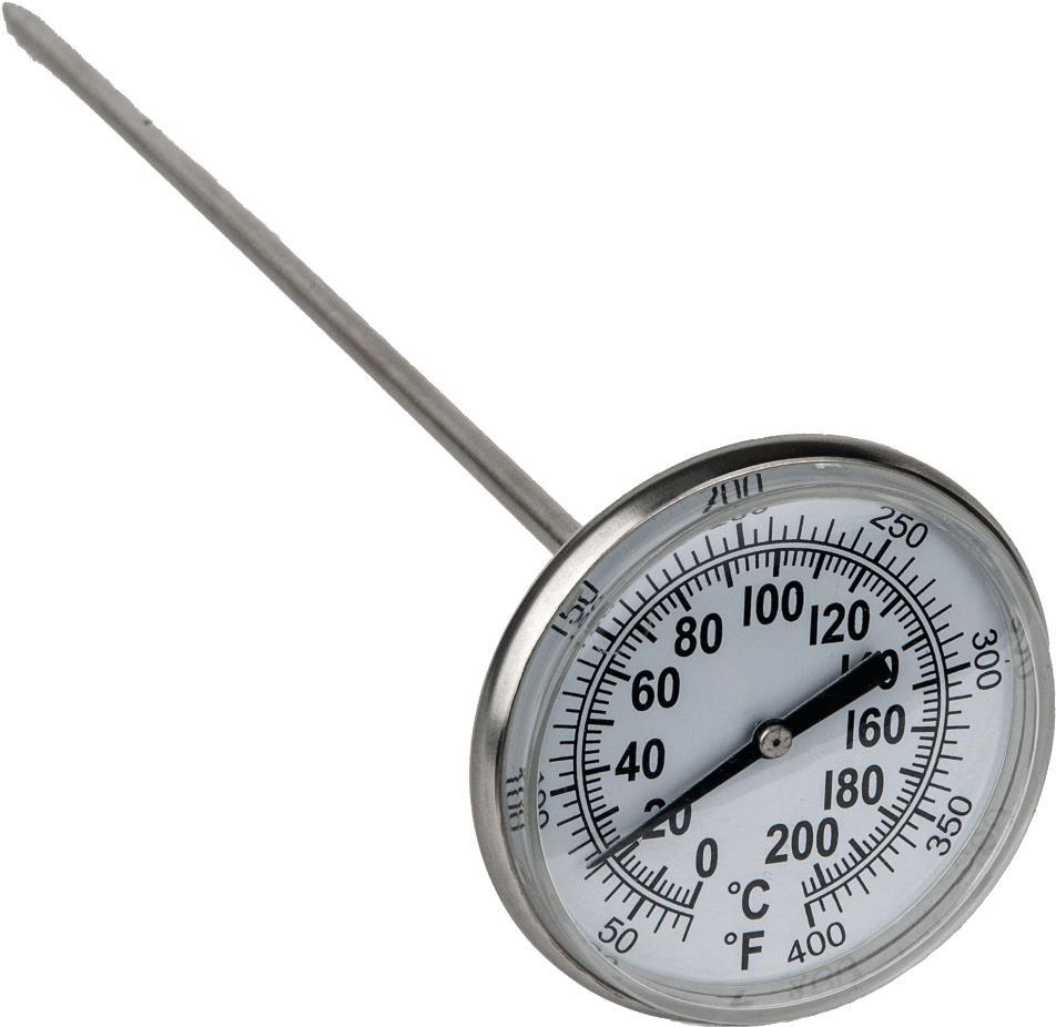 KS TOOLS Thermometer, 0-200°C/0-400°F, L =210mm (150.1963) von KS TOOLS