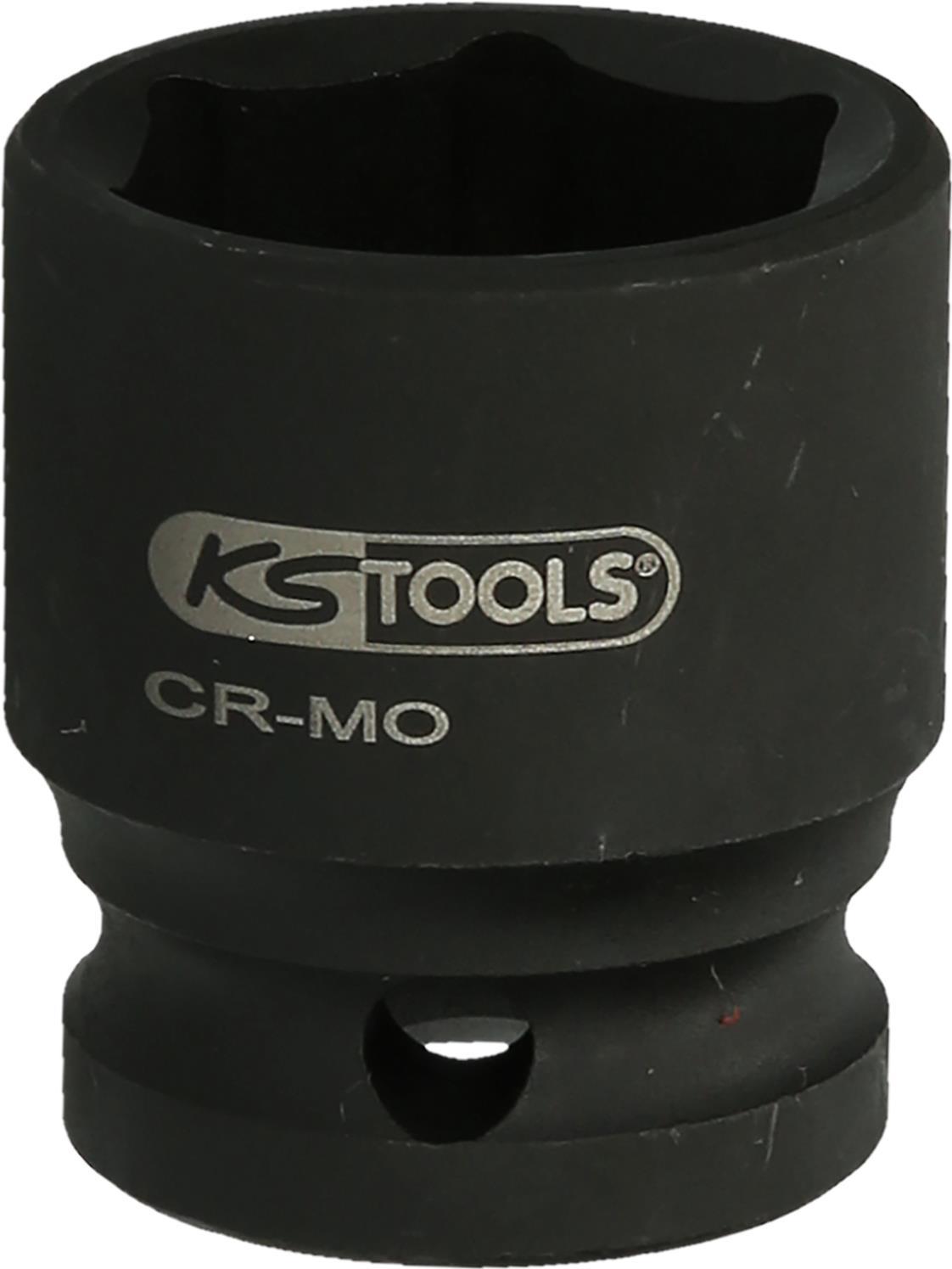 KS TOOLS Werkzeuge-Maschinen GmbH 2.1/2 Sechskant-Kraft-Stecknuss, 210 mm (515.2211) von KS TOOLS