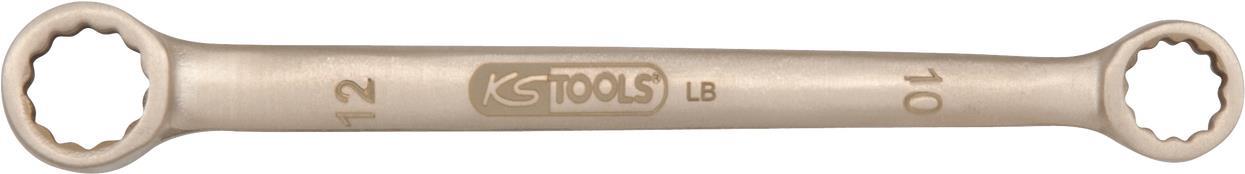 KS TOOLS Werkzeuge-Maschinen GmbH BRONZEplus Doppel-Ringschlüssel gerade 25x28 mm (963.7503) von KS TOOLS