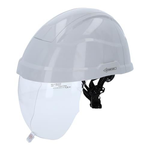 KS Tools 117.0118 Arbeits-Schutzhelm mit Gesichtsschutz | weiss von KS Tools