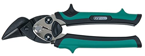 KS Tools 118.0151 Mini Metall Scheren, rechte Hand schneiden, 4042146511862, Blau von KS Tools