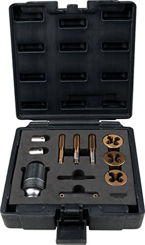 KS Tools 150.1420 3/8" Gewindeschneid-Satz für Radmuttern- und Schrauben, 11-tlg. KS Tools 150.1420 3/8" Gewindeschneid-Satz für Radmuttern- und Schrauben, 11-tlg. von KS Tools