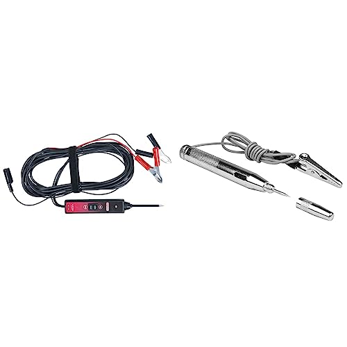 KS Tools 150.1670 Funktionsprüflampe 6-24V DC mit 5 Meter Kabel & EUFAB Spannungspruefer/Prueflampe 16491 1St. KS Tools 150.1670 Funktionsprüflampe 6-24V DC mit 5 Meter Kabel & EUFAB Spannungspruefer/Prueflampe 16491 1St. von KS Tools