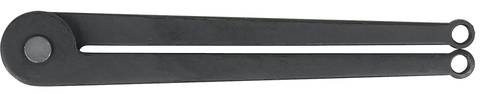 KS Tools 150.3207 Zweilochmutterndreher, verstellbar, 215mm KS Tools 150.3207 Zweilochmutterndreher, verstellbar, 215mm von KS Tools