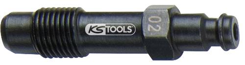 KS Tools 150.3663 Glühkerzen Adapter, M12x1,25 mit Außengewinde, Länge 55mm von KS Tools