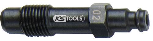 KS Tools 150.3663 Glühkerzen Adapter, M12x1,25 mit Außengewinde, Länge 55mm von KS Tools