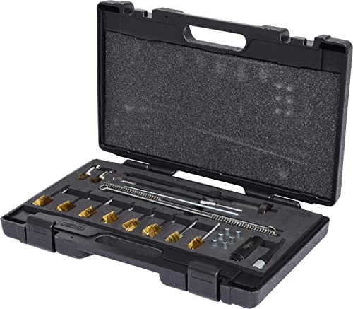 KS Tools 152.1370 Injektorenschacht-Reinigungs-Satz, 23-tlg von KS Tools