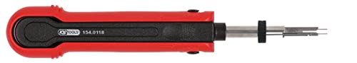 KS Tools 154.0118 Entriegelungswerkzeug für Flachstecker/Flachsteckhülsen 2,8 mm (KOSTAL SLK), 1-fach verstellbar von KS Tools