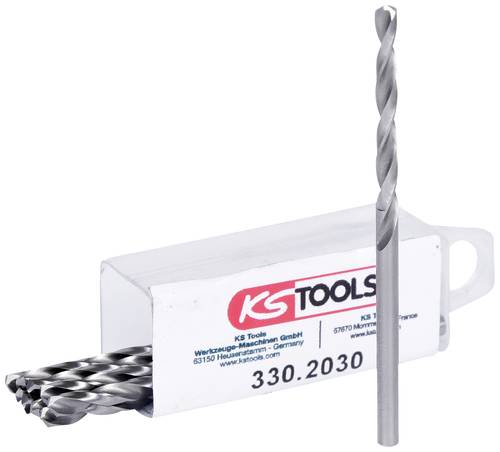 KS Tools 3302030 Metall-Spiralbohrer-Set 10St. von KS Tools