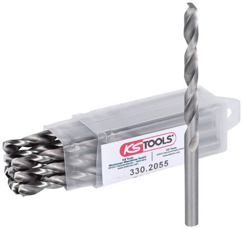 KS Tools 3302055 Metall-Spiralbohrer-Set 10St. von KS Tools