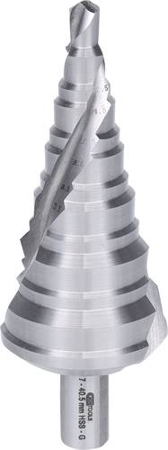 KS Tools 3302319 HSS Stufenbohrer 7 - 40.5mm 1St. von KS Tools