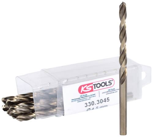 KS Tools 3303045 Metall-Spiralbohrer-Set 10St. von KS Tools