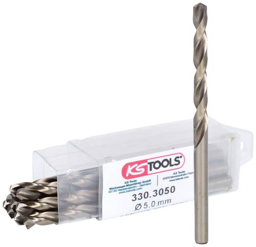 KS Tools 3303050 Metall-Spiralbohrer-Set 10St. KS Tools 3303050 Metall-Spiralbohrer-Set 10St. von KS Tools