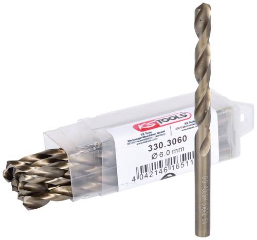 KS Tools 3303060 Metall-Spiralbohrer-Set 10St. von KS Tools