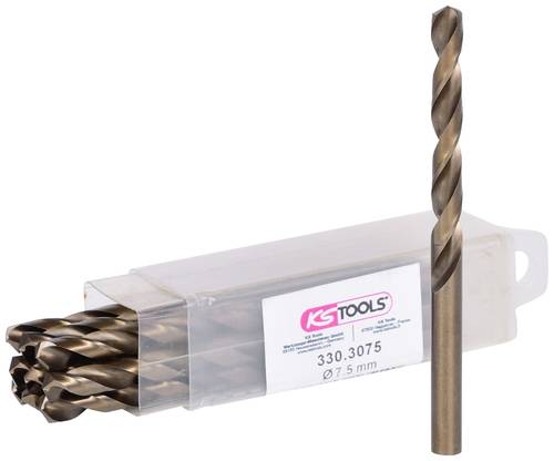 KS Tools 3303075 Metall-Spiralbohrer-Set 10St. KS Tools 3303075 Metall-Spiralbohrer-Set 10St. von KS Tools