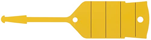 KS Tools 500.8093 Schlüsselanhänger mit Schlaufe, gelb, 500 Stück von KS Tools