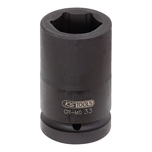 KS Tools 515.1884 1" Sechskant-Kraft-Stecknuss, lang, 110 mm von KS Tools