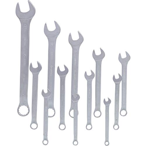 KS Tools 517.0095 CLASSIC Ringmaulschlüssel-Satz, 12-tlg. gekröpft, 6-22mm von KS Tools