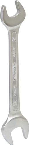 KS Tools 517.0716-E Doppelmaulschlüssel, 24 mm x 27 mm, auf Hänger von KS Tools
