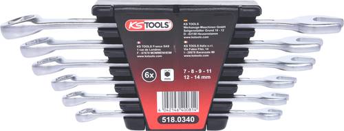 KS Tools 518.0340 Bremssystem-Entlüfterschlüssel-Satz, 6-tlg KS Tools 518.0340 Bremssystem-Entlüfterschlüssel-Satz, 6-tlg von KS Tools