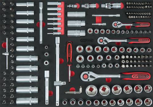 KS Tools 711.0195 Steckschlüsselsatz 711.0195 von KS Tools