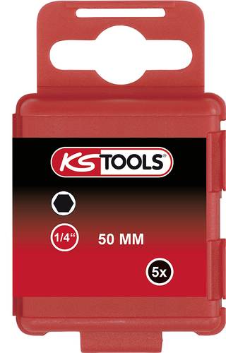 KS Tools 911.2813 Sechskant-Bit 5St. von KS Tools