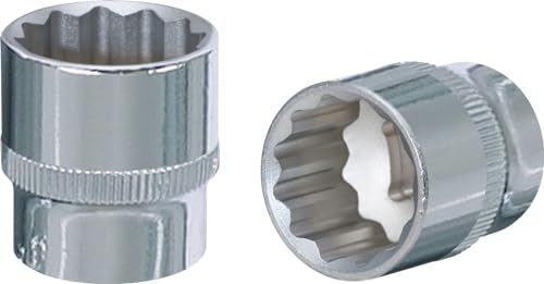 KS Tools 918.3718 3/8" CHROMEplus 12-kant-Stecknuss, 18mm KS Tools 918.3718 3/8" CHROMEplus 12-kant-Stecknuss, 18mm von KS Tools