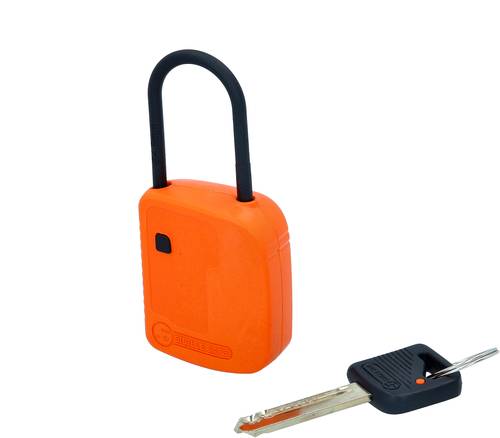 KS Tools Absperr-Vorhängeschloss, orange, Verbundmaterial, 38mm 117.0220 von KS Tools