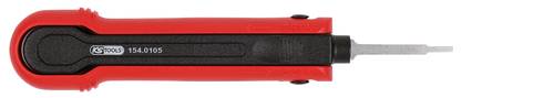 KS Tools Entriegelungswerkzeug für Flachstecker/Flachsteckhülsen 1,2mm (AMP Tyco MQS) 154.0105 von KS Tools