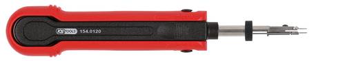 KS Tools Entriegelungswerkzeug für Flachstecker/Flachsteckhülsen 2,8mm (KOSTAL SLK), 2-fach verste von KS Tools
