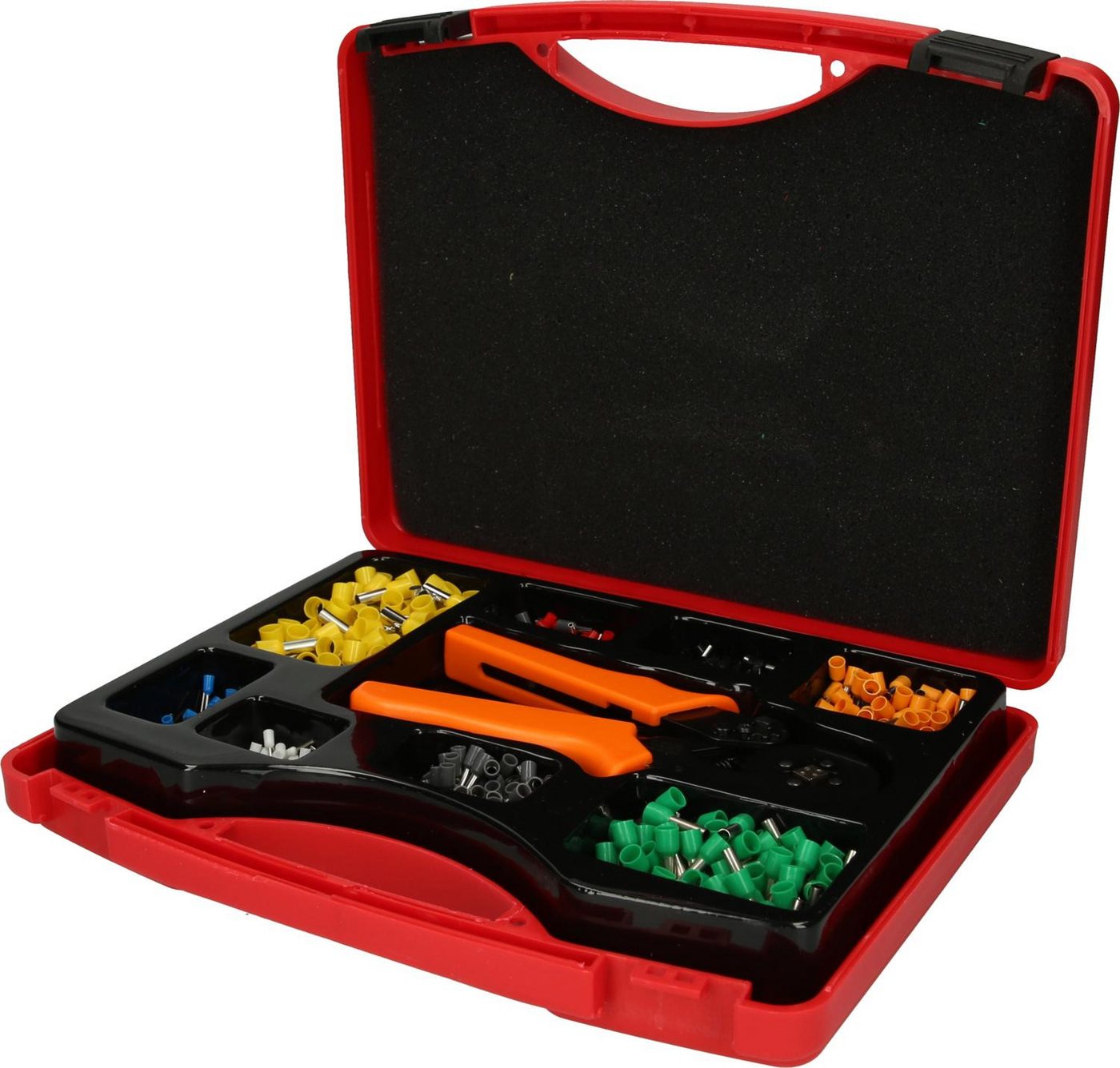 KS Tools Kabelbinder Sortiment Drahtendhülse mit Crimpzange, 0,25 mm² - 6,0 mm², 1001-tlg KS Tools Kabelbinder Sortiment Drahtendhülse mit Crimpzange, 0,25 mm² - 6,0 mm², 1001-tlg von KS Tools