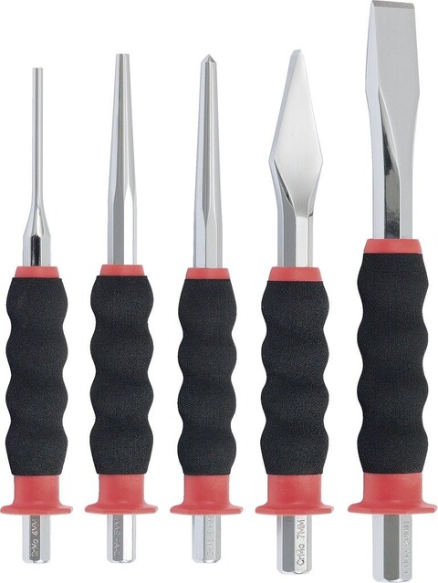 KS TOOLS Kombi-Meißel-Durchtreiber-Satz von KS