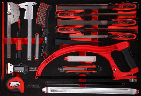 KS Tools 811.0028 Messwerkzeuge/Feilensatz 28-tlg von KS