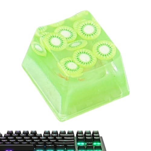 Crystal Jelly Tastenkappen, -Tastenkappen, dekoratives Computerzubehör, Süßigkeiten-Frucht-Tastenkappen, dekoratives Computerzubehör für mechanische Tastatur, hintergrundbeleuchtete Tastenkappen, von KSHSAA