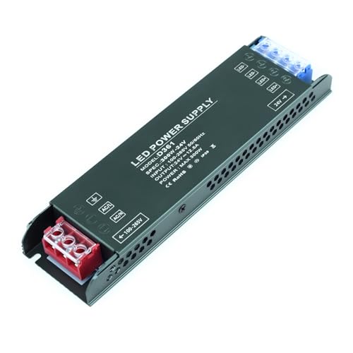 KSIBNW LED Trafo 24V 300W LED Transformator Netzteil AC 230V zu DC 24V 12.5A Stumm LED Treiber, kein LED Flimmern, Niedervolttrafo für LED Strips LED Glühbirnen KSIBNW LED Trafo 24V 300W LED Transformator Netzteil AC 230V zu DC 24V 12.5A Stumm LED Treiber, kein LED Flimmern, Niedervolttrafo für LED Strips LED Glühbirnen von KSIBNW