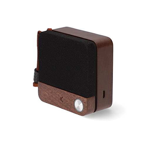 Draadloze luidspreker met Bluetooth Eco Speak KSIX 400 mAh 3.5W Hout (S1904182) von KSIX smart your tech