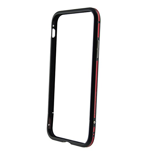 KSIX B0938ALU06 - Bumper aus Aluminium für iPhone X, Schwarz/Rot von KSIX smart your tech